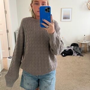 Brandy Melville  knitted brown Sweater